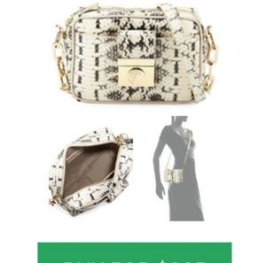 Versace snake-skin bag